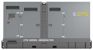 Дизельный генератор CTG 313D в кожухе с АВР ДизельЭнергоРесурс